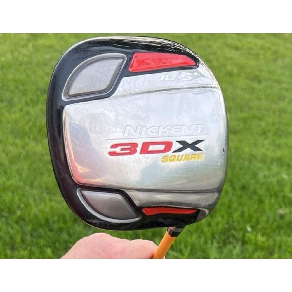 Nickent Golf Club 3DX Square Driver 10.5 Pro Force V2 Shaft RH